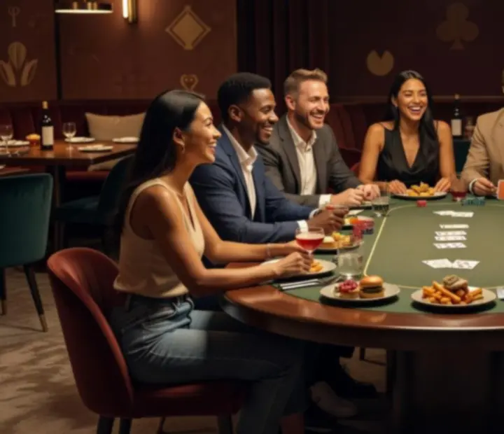 Rekreační pokerový večer v restauraci Moraveento